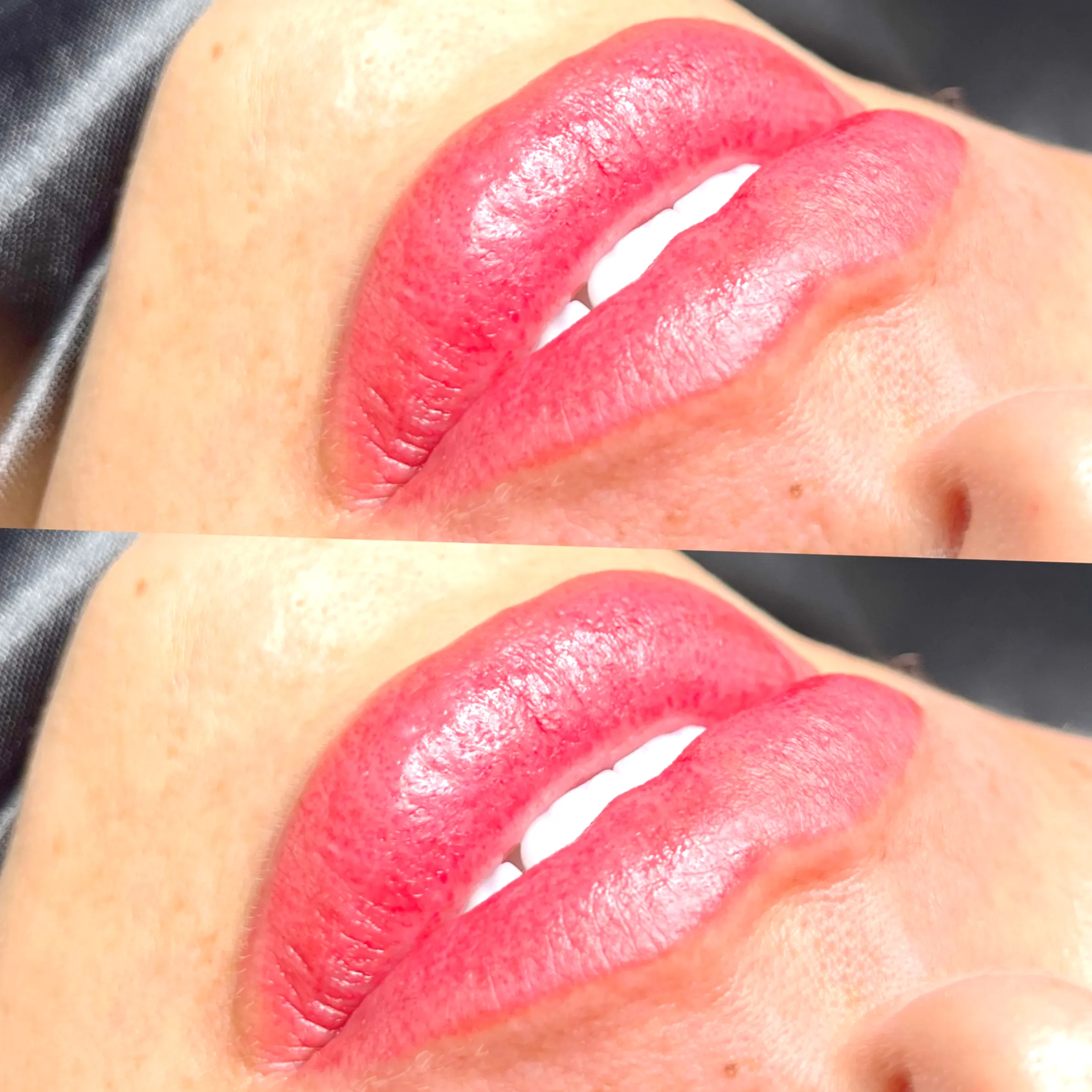 lip tattoo colour refresh